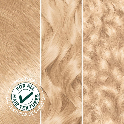 Garnier Nutrisse Ultra Crème Hair Color, Permanent Hair Dye with 100% Gray Coverage, Vegan & Cruelty-Free, 100 Extra-Light Natural Blonde (Chamomile), 2 Count