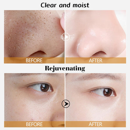 Gold Foil Peel-Off Mask,Gold Peel off Face Mask Anti-Wrinkle,98.4% Golden Peel off Mask,Anti-Aging Gold Face Mask for Moisturizing,Removes Blackheads,Reduces Fine Lines,Cleans Pores(2Pcs)