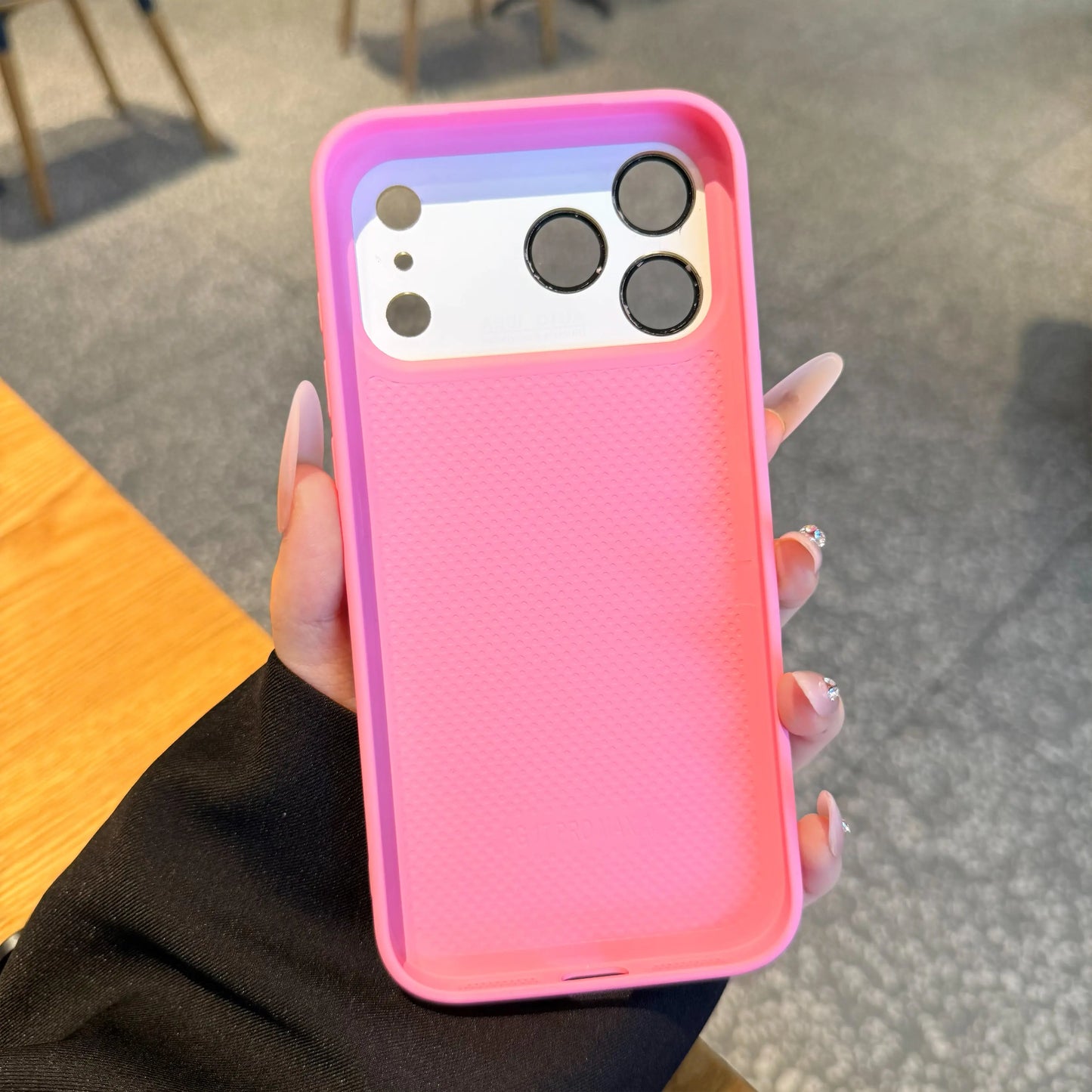 Summer Vibe Dopamine Color Block Phone Case for Iphone 17/16/15/14/13 Pro Max – Soft Touch Minimal Aesthetic Shockproof Cover, Cute Multi-Color Everyday Protective Case.Lu7