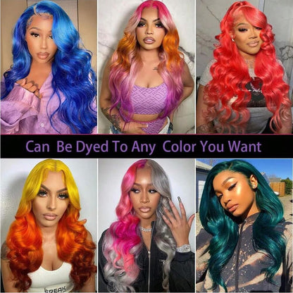 32 Inch 613 Lace Front Wig Human Hair 200 Density Blonde Wig Human Hair 13X6 HD Transparent Straight Lace Front Wigs Blonde Glueless Wig for Women Pre Plucked with Baby Hair