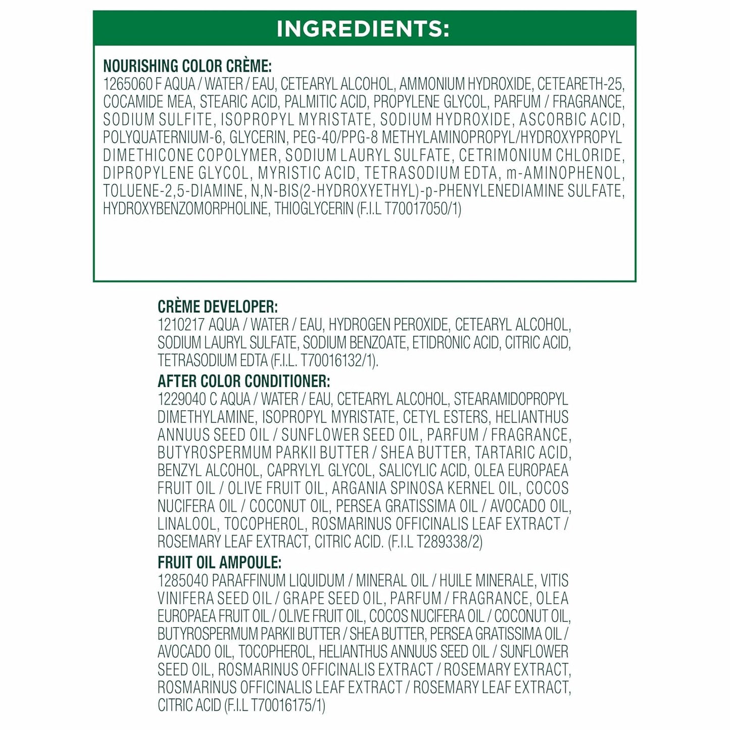 Garnier Nutrisse Ultra Crème Hair Color, Permanent Hair Dye with 100% Gray Coverage, Vegan & Cruelty-Free, 100 Extra-Light Natural Blonde (Chamomile), 2 Count