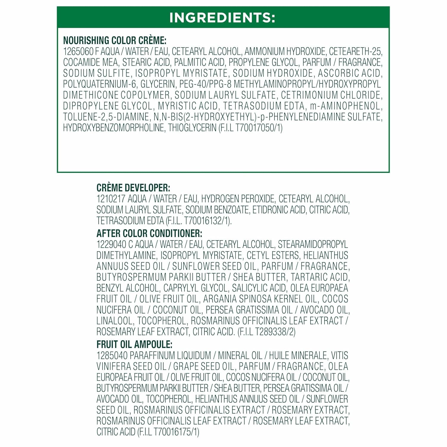 Garnier Nutrisse Ultra Crème Hair Color, Permanent Hair Dye with 100% Gray Coverage, Vegan & Cruelty-Free, 100 Extra-Light Natural Blonde (Chamomile), 2 Count