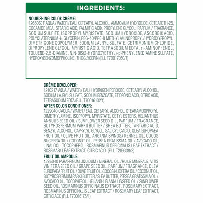 Garnier Nutrisse Ultra Crème Hair Color, Permanent Hair Dye with 100% Gray Coverage, Vegan & Cruelty-Free, 100 Extra-Light Natural Blonde (Chamomile), 2 Count