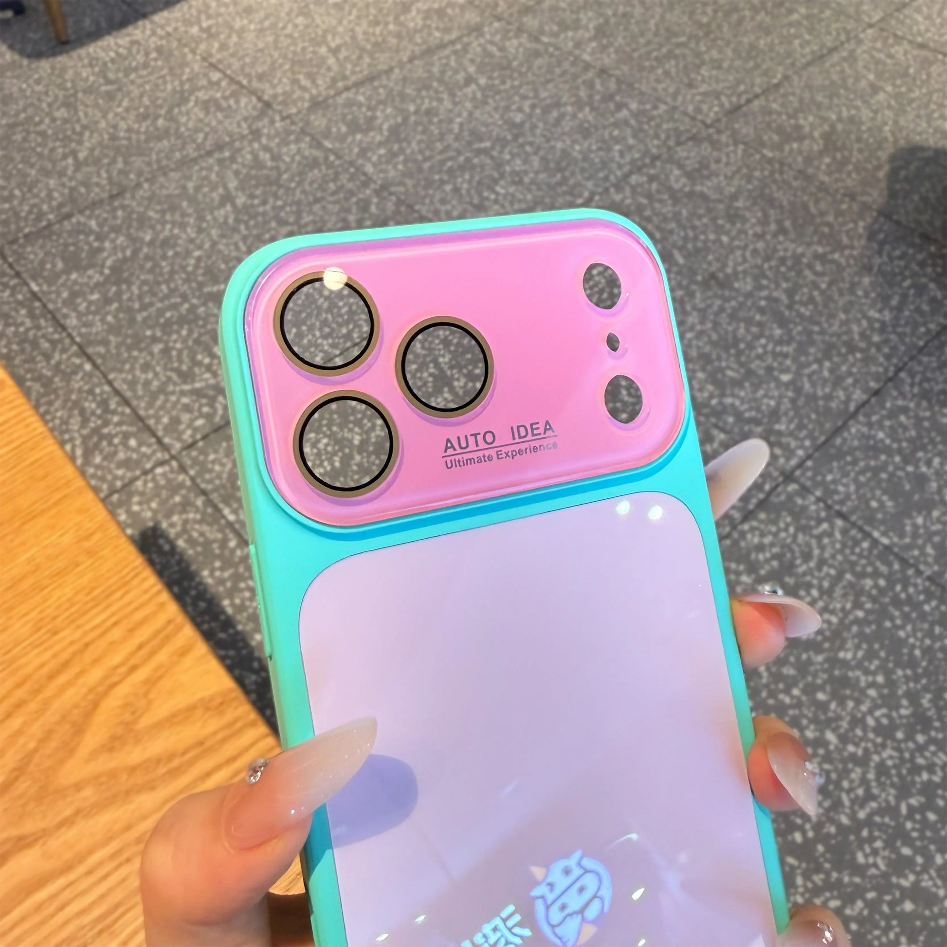 Summer Vibe Dopamine Color Block Phone Case for Iphone 17/16/15/14/13 Pro Max – Soft Touch Minimal Aesthetic Shockproof Cover, Cute Multi-Color Everyday Protective Case.Lu7