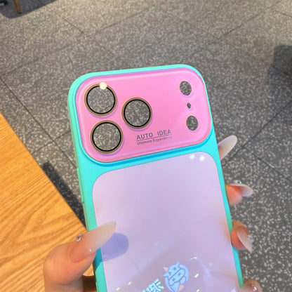 Summer Vibe Dopamine Color Block Phone Case for Iphone 17/16/15/14/13 Pro Max – Soft Touch Minimal Aesthetic Shockproof Cover, Cute Multi-Color Everyday Protective Case.Lu7
