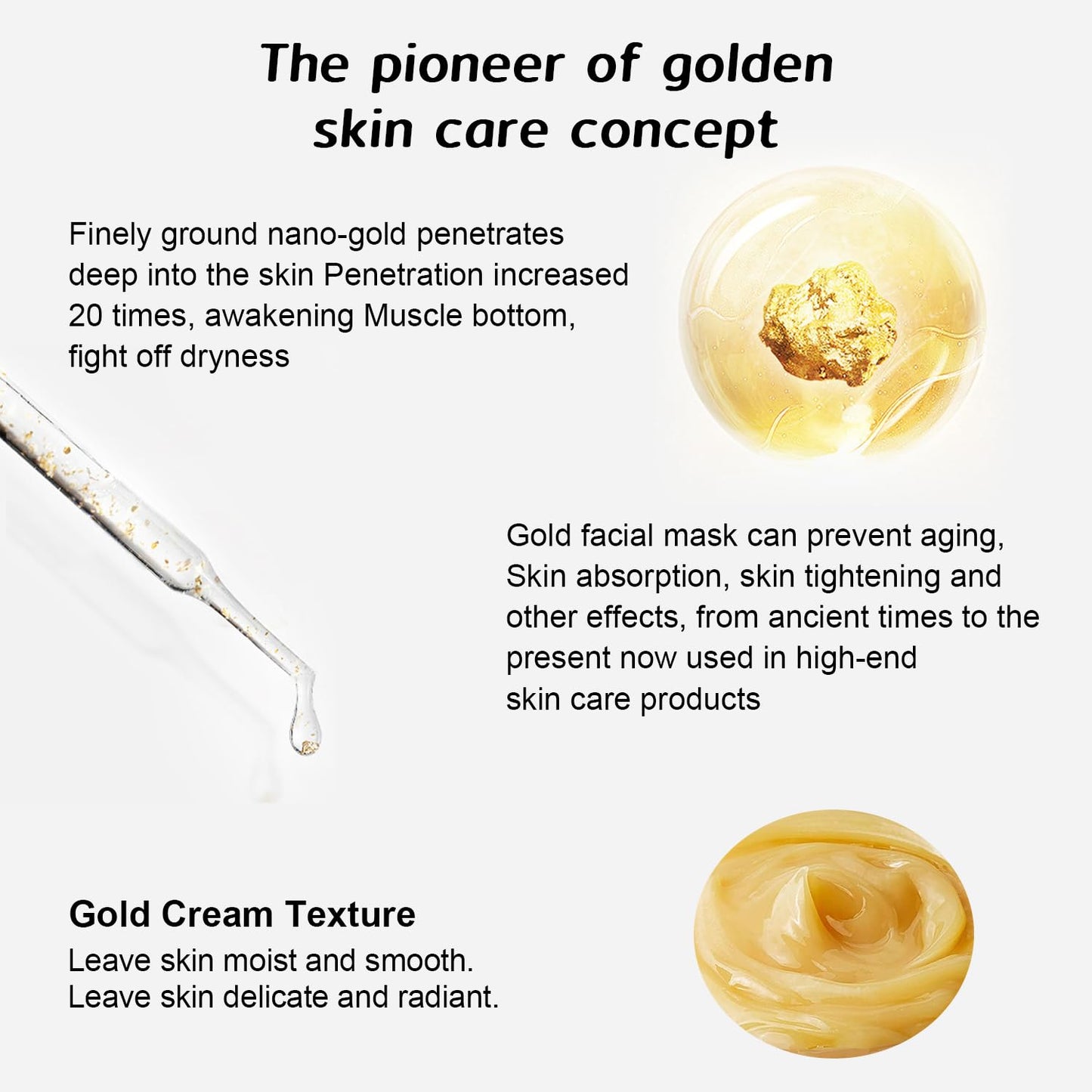 Gold Foil Peel-Off Mask,Gold Peel off Face Mask Anti-Wrinkle,98.4% Golden Peel off Mask,Anti-Aging Gold Face Mask for Moisturizing,Removes Blackheads,Reduces Fine Lines,Cleans Pores(2Pcs)